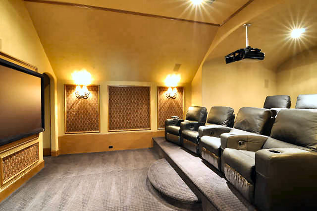 Media Room of this 4-Bedroom,6651 Sq Ft Plan -6651
