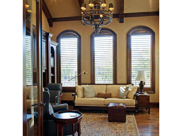 Home Office: Library of this 4-Bedroom,6651 Sq Ft Plan -6651