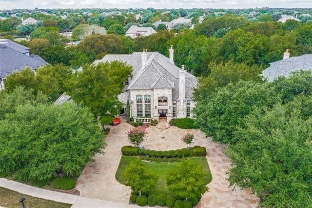 Aerial View of this 5-Bedroom,6184 Sq Ft Plan -195-1171