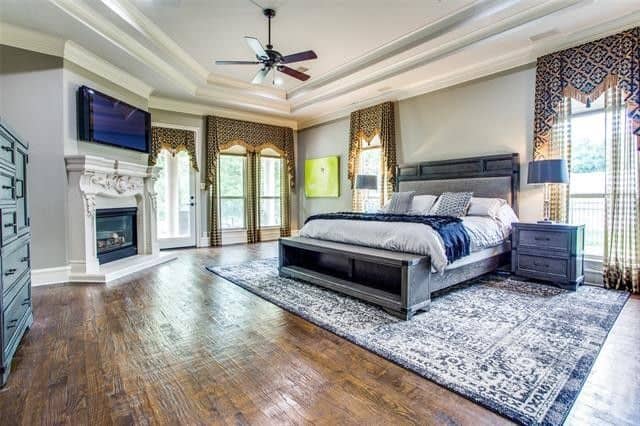 Master Bedroom of this 5-Bedroom,6184 Sq Ft Plan -195-1171