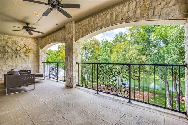 Balcony of this 5-Bedroom,6184 Sq Ft Plan -195-1171