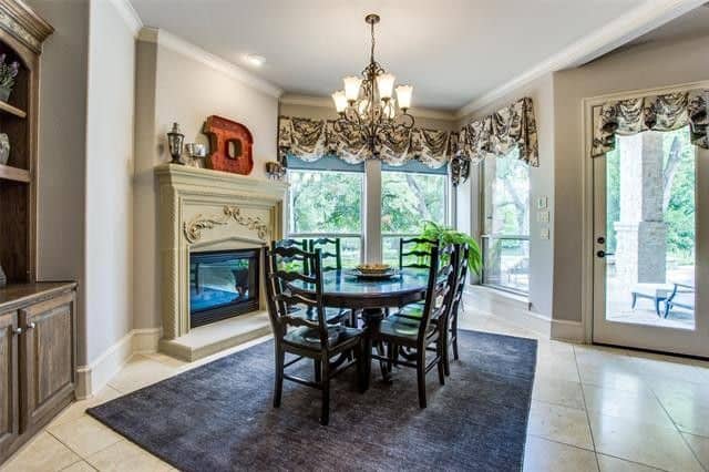 Kitchen: Breakfast Nook of this 5-Bedroom,6184 Sq Ft Plan -195-1171