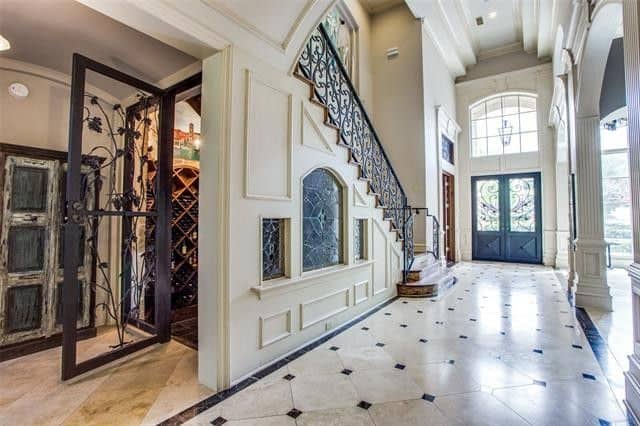 Entry Hall: Foyer of this 5-Bedroom,6184 Sq Ft Plan -195-1171