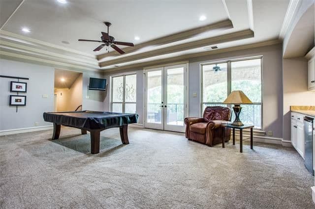 Game Room of this 5-Bedroom,6184 Sq Ft Plan -195-1171
