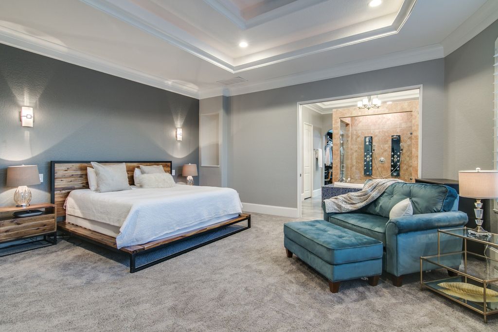 Master Bedroom of this 5-Bedroom,6121 Sq Ft Plan -6121
