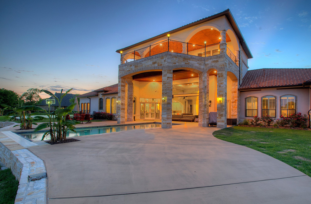Rear View of this 5-Bedroom,6121 Sq Ft Plan -6121