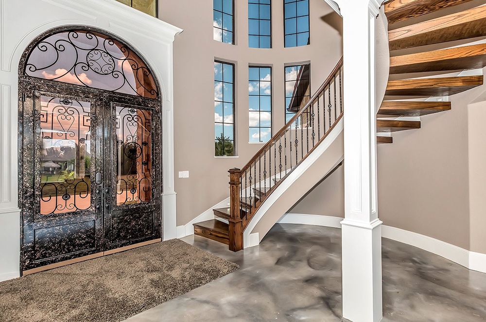 Entry Hall: Staircase of this 5-Bedroom,6121 Sq Ft Plan -6121