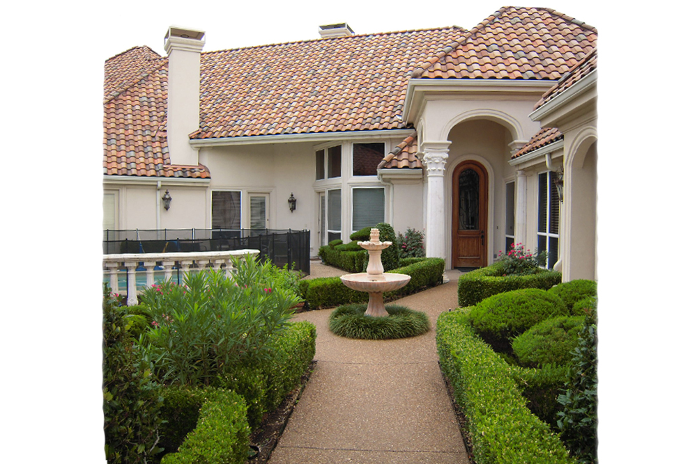 Landscaping: Garden of this 3-Bedroom,4356 Sq Ft Plan -4356