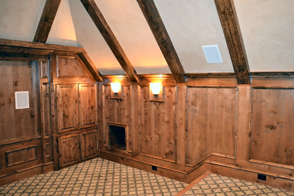 Media Room of this 5-Bedroom,5295 Sq Ft Plan -5295