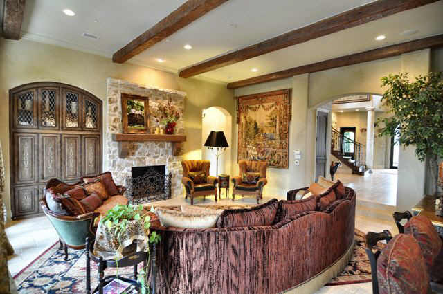 Family Room of this 4-Bedroom,6093 Sq Ft Plan -6093