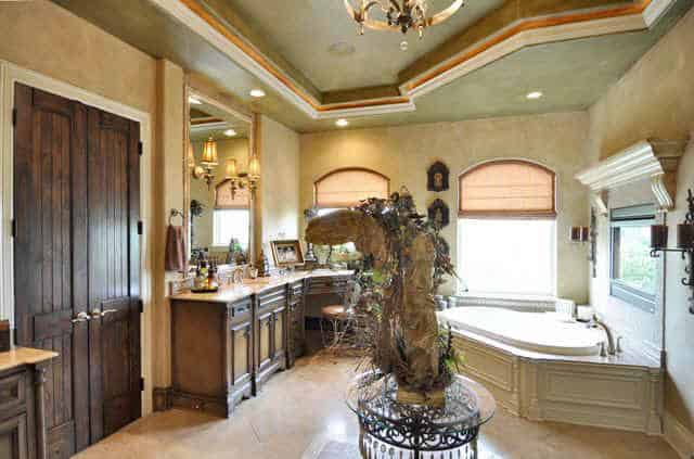 Master Bathroom of this 4-Bedroom,6093 Sq Ft Plan -6093
