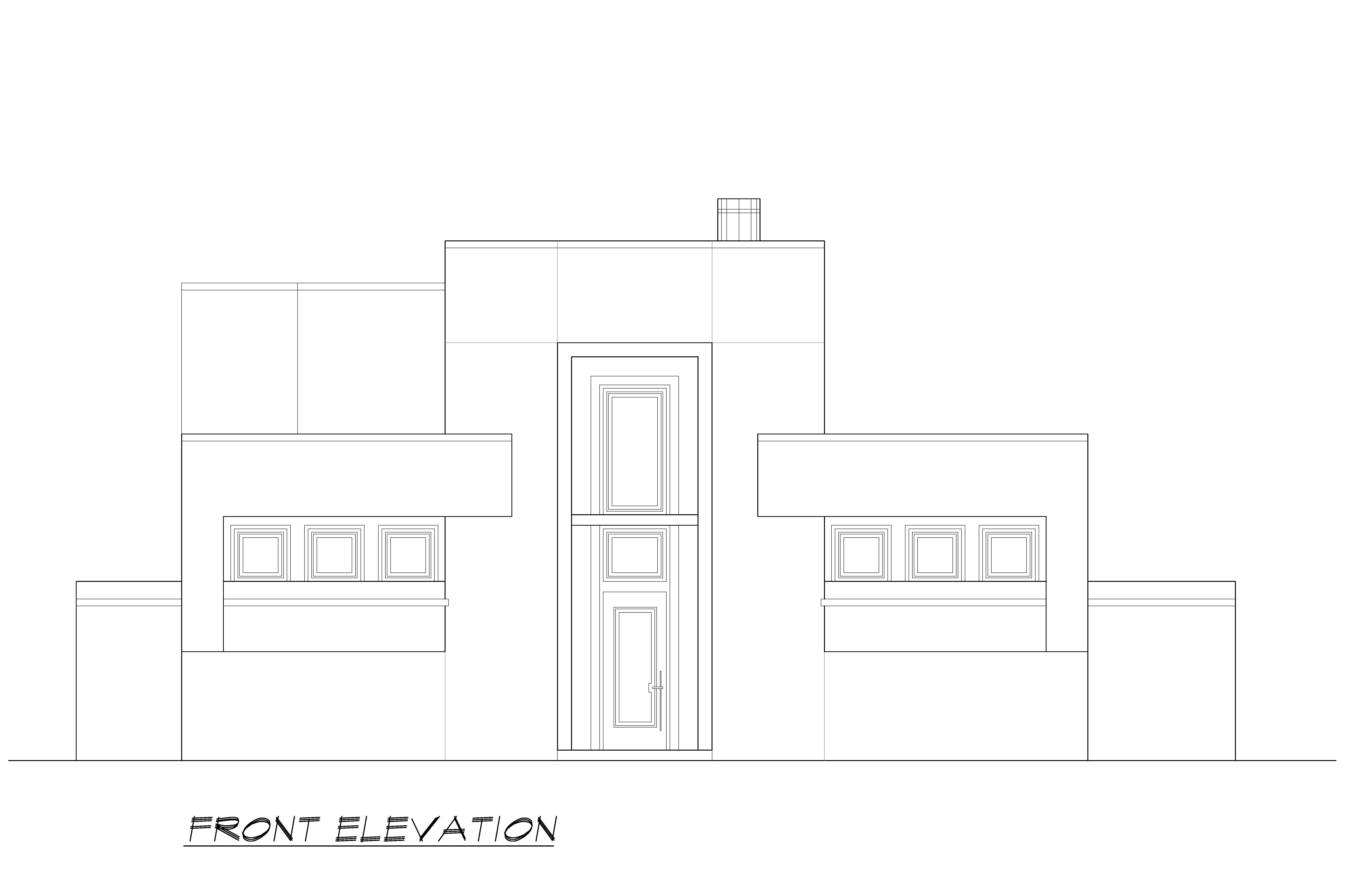 Home Plan Front Elevation of this 3-Bedroom,4095 Sq Ft Plan -195-1228