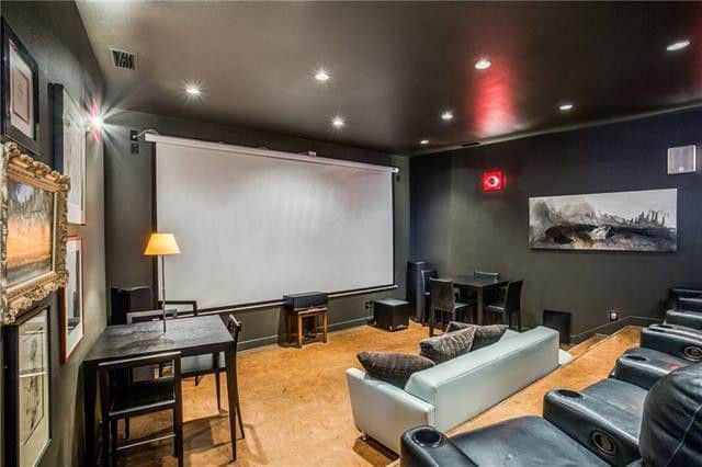 Media Room of this 3-Bedroom,4095 Sq Ft Plan -4095