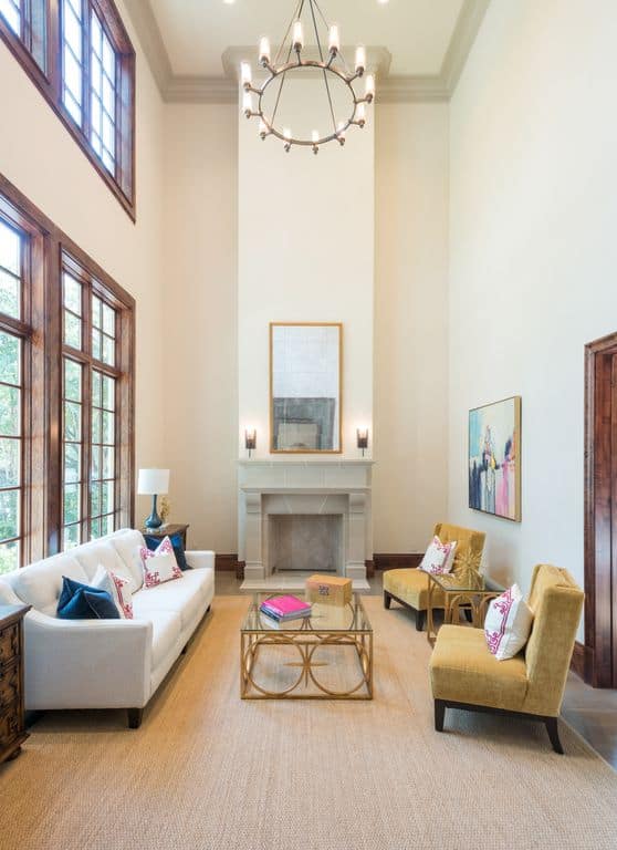 Living Room of this 5-Bedroom,7918 Sq Ft Plan -7918
