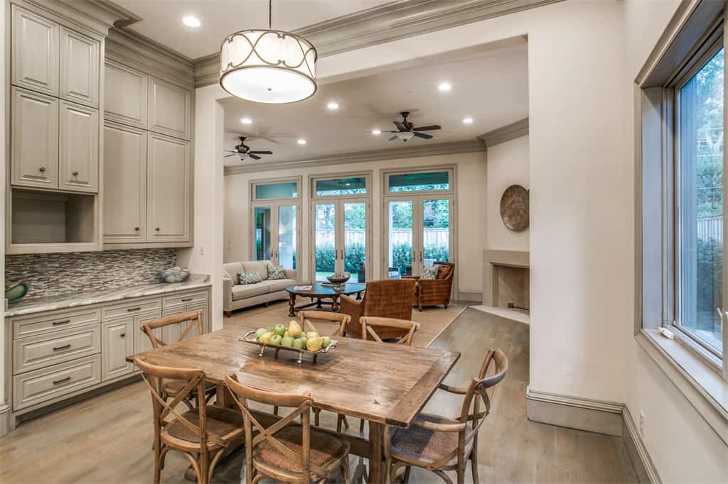 Kitchen: Breakfast Nook of this 5-Bedroom,7918 Sq Ft Plan -7918