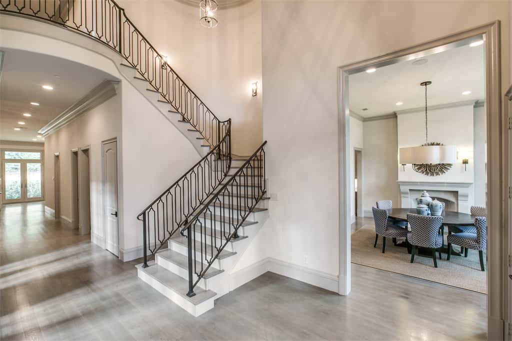 Entry Hall: Staircase of this 5-Bedroom,7918 Sq Ft Plan -7918