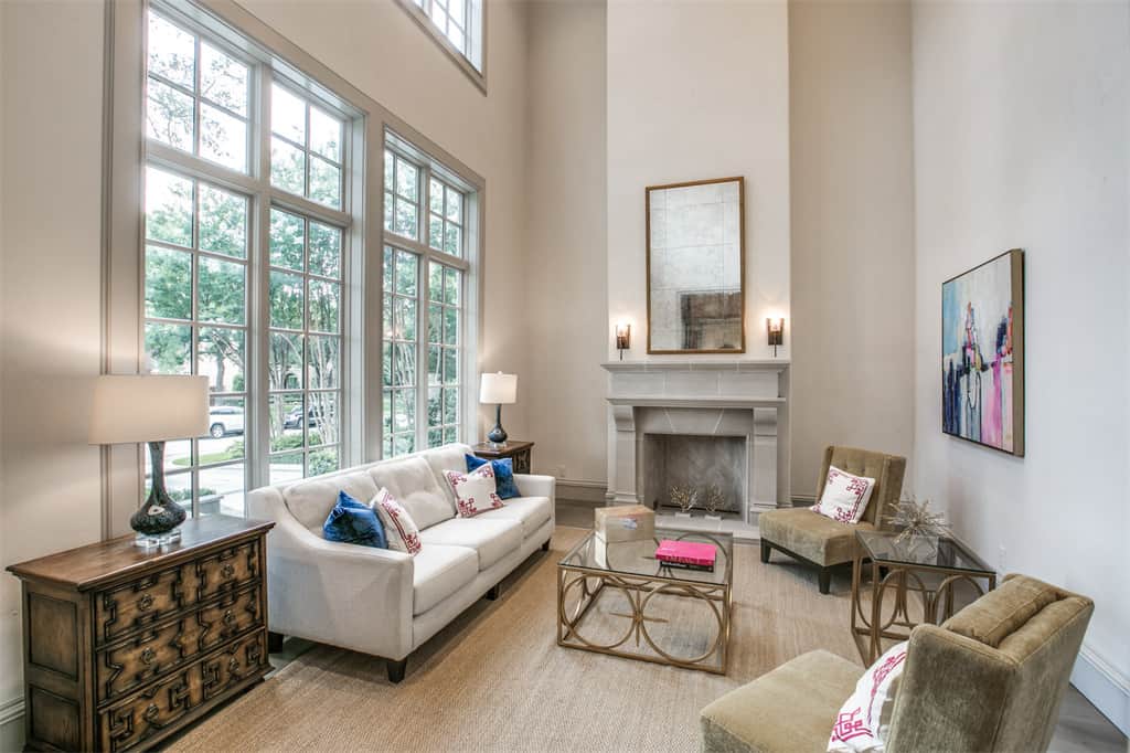 Living Room of this 5-Bedroom,7918 Sq Ft Plan -7918