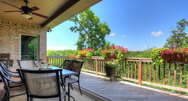 Balcony of this 4-Bedroom,3894 Sq Ft Plan -3894