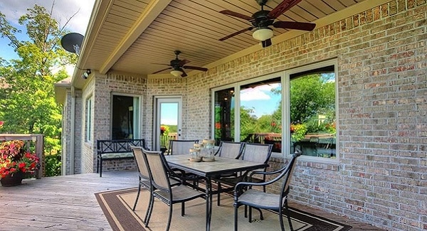 Balcony of this 4-Bedroom,3894 Sq Ft Plan -3894