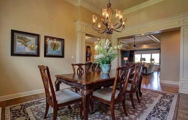 Dining Room of this 4-Bedroom,3894 Sq Ft Plan -3894