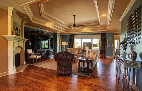 Family Room of this 4-Bedroom,3894 Sq Ft Plan -3894