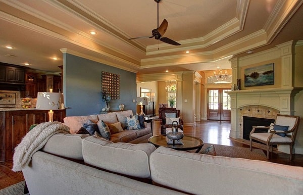 Family Room of this 4-Bedroom,3894 Sq Ft Plan -3894