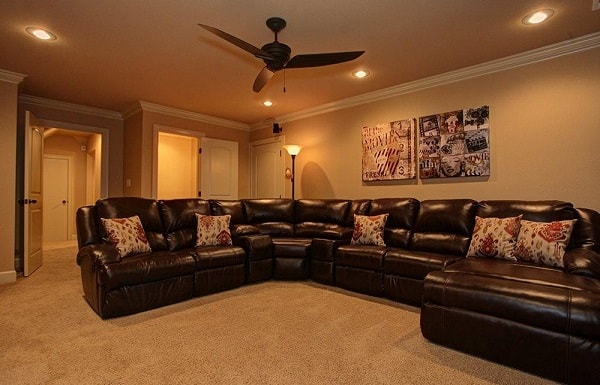 Media Room of this 4-Bedroom,3894 Sq Ft Plan -3894