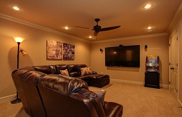 Media Room of this 4-Bedroom,3894 Sq Ft Plan -3894