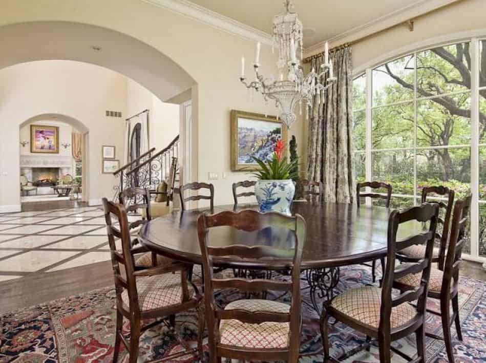 Dining Room of this 5-Bedroom,7700 Sq Ft Plan -195-1243