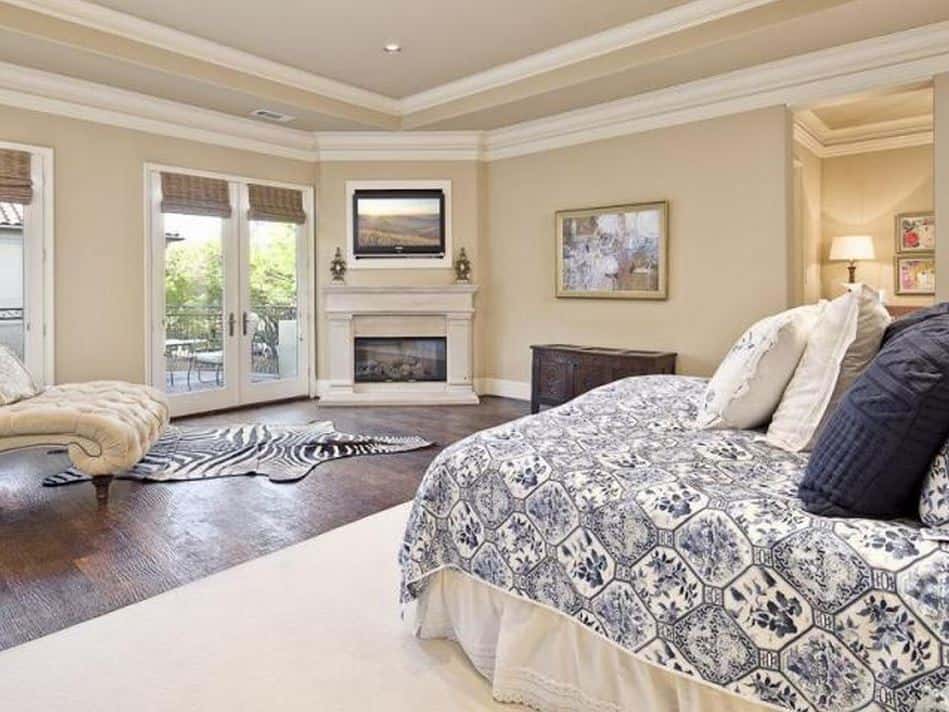 Master Bedroom of this 5-Bedroom,7700 Sq Ft Plan -195-1243