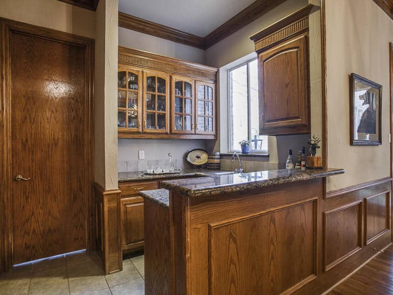 Wet Bar of this 4-Bedroom,4401 Sq Ft Plan -195-1244
