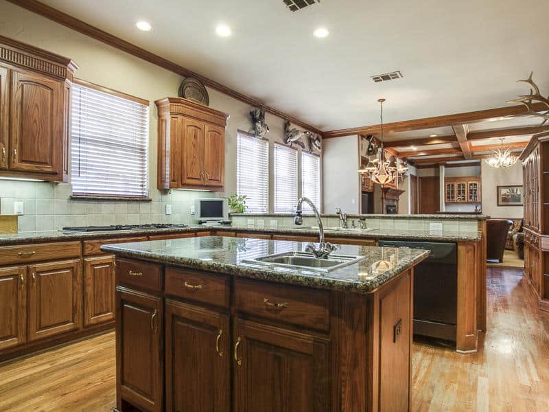 Kitchen: Kitchen Island of this 4-Bedroom,4401 Sq Ft Plan -195-1244