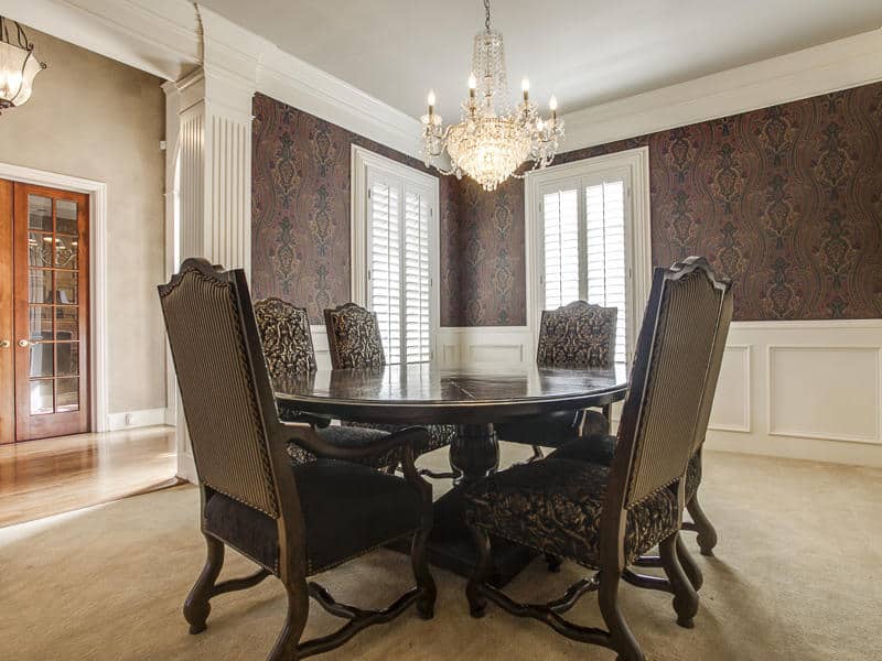 Dining Room of this 4-Bedroom,4401 Sq Ft Plan -195-1244