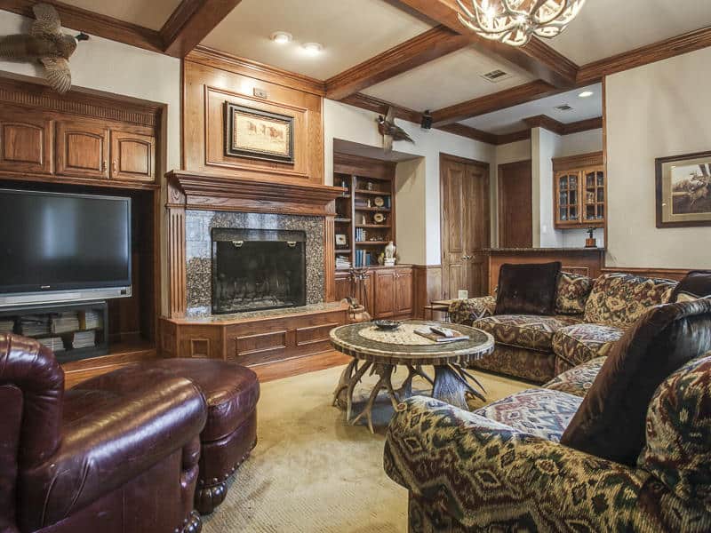 Family Room of this 4-Bedroom,4401 Sq Ft Plan -195-1244