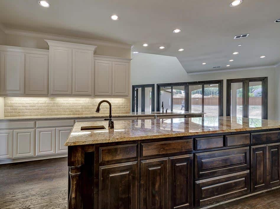 Kitchen: Kitchen Island of this 5-Bedroom,6052 Sq Ft Plan -195-1246