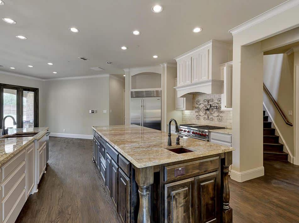 Kitchen: Kitchen Island of this 5-Bedroom,6052 Sq Ft Plan -195-1246