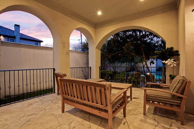 Balcony of this 3-Bedroom,5123 Sq Ft Plan -195-1247
