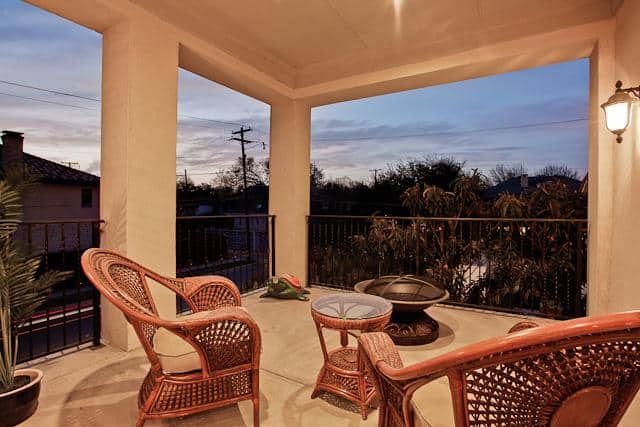 Balcony of this 3-Bedroom,5123 Sq Ft Plan -195-1247