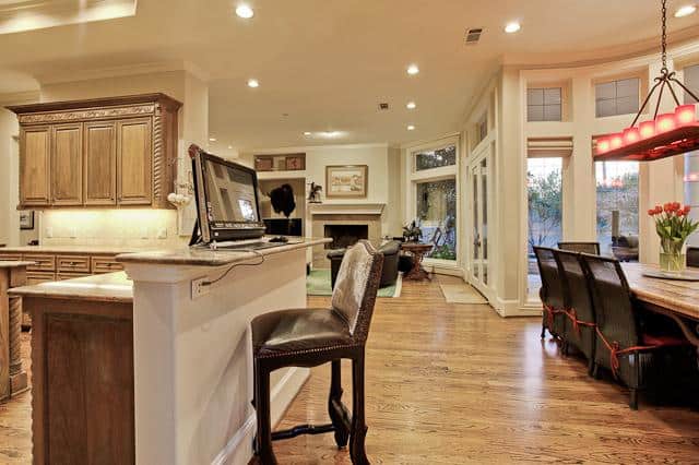 Kitchen: Breakfast Bar of this 3-Bedroom,5123 Sq Ft Plan -195-1247