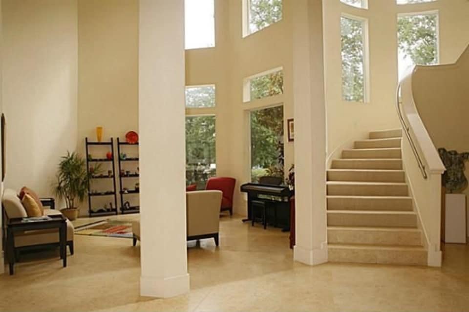 Entry Hall: Foyer of this 5-Bedroom,6381 Sq Ft Plan -195-1248