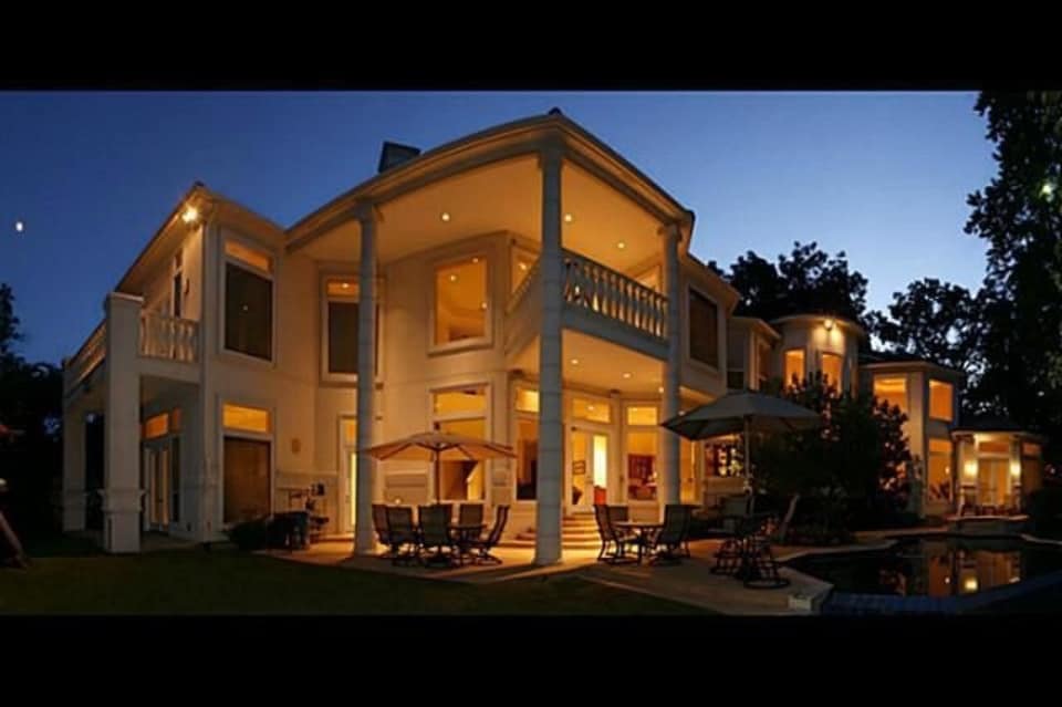 Rear View of this 5-Bedroom,6381 Sq Ft Plan -195-1248