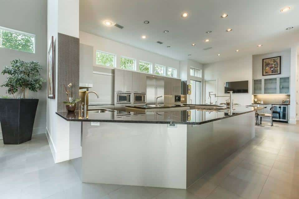 Kitchen: Breakfast Bar of this 3-Bedroom,4580 Sq Ft Plan -195-1249