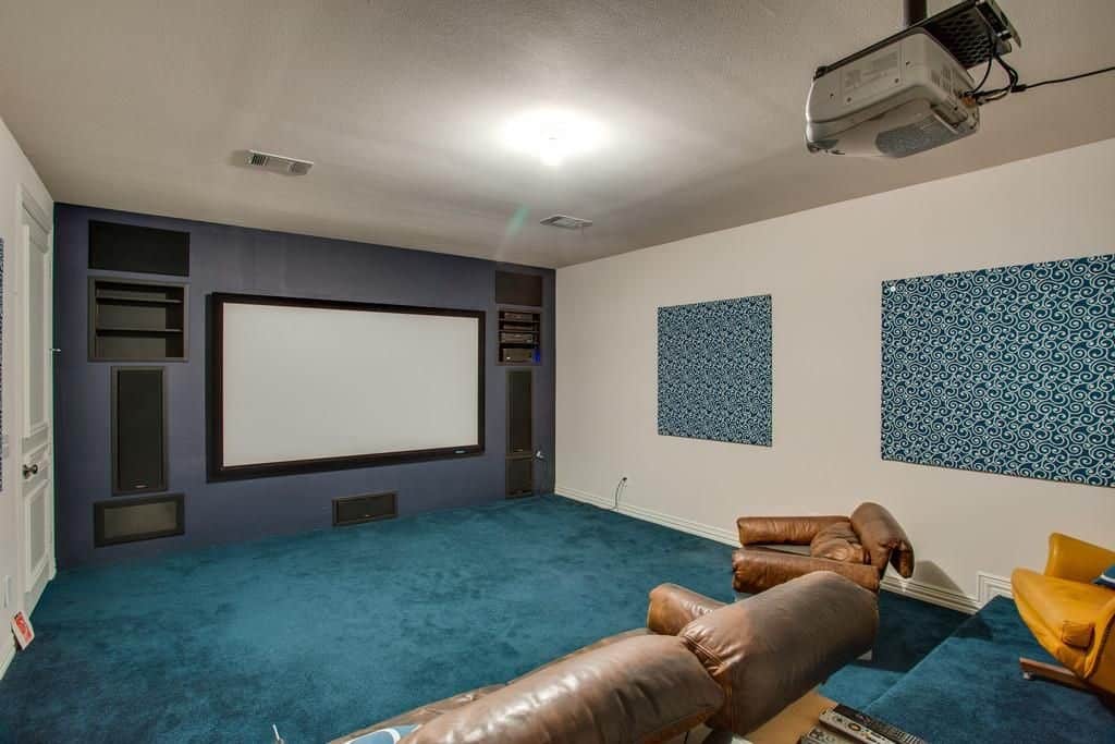 Media Room of this 3-Bedroom,3987 Sq Ft Plan -195-1250