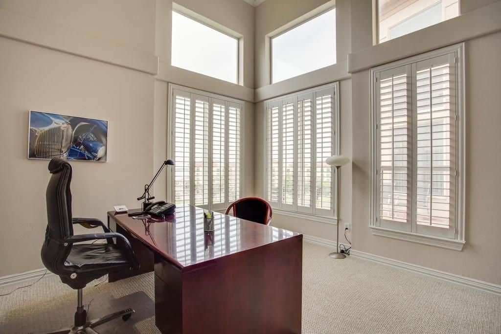 Home Office of this 3-Bedroom,3987 Sq Ft Plan -195-1250