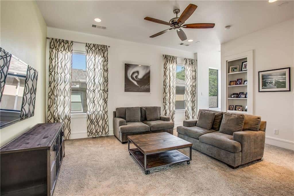 Game Room of this 3-Bedroom,3940 Sq Ft Plan -195-1252