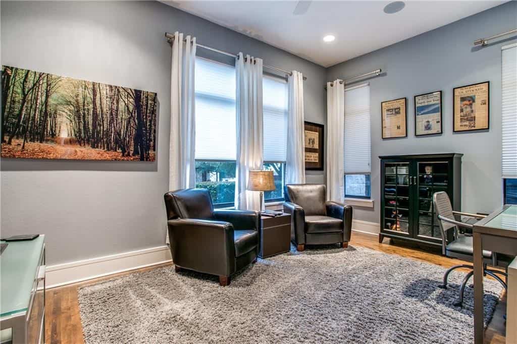 Home Office of this 3-Bedroom,3940 Sq Ft Plan -195-1252