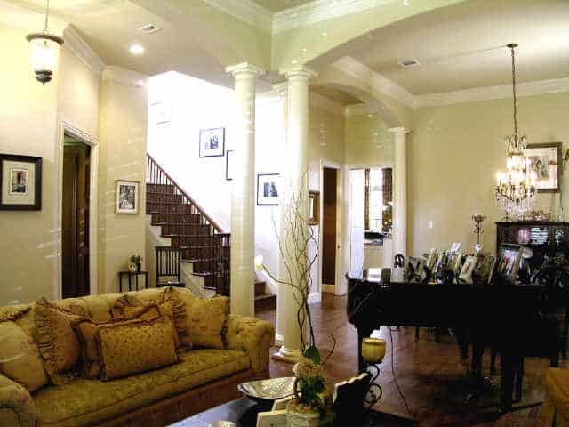 Living Room of this 4-Bedroom,3404 Sq Ft Plan -195-1254