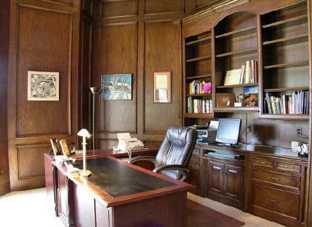 Home Office of this 3-Bedroom,4153 Sq Ft Plan -195-1256