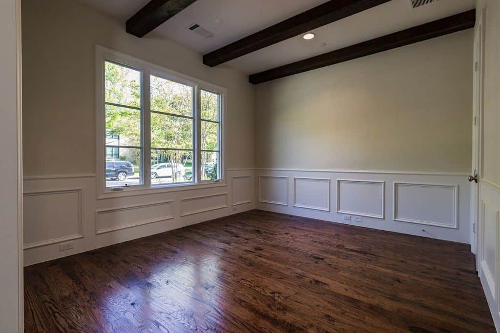 Home Office: Library of this 6-Bedroom,5618 Sq Ft Plan -195-1264