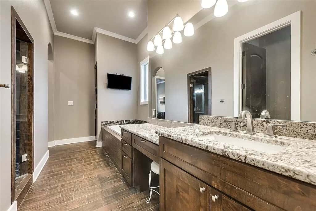 Master Bathroom of this 4-Bedroom,3065 Sq Ft Plan -195-1265